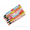 Colorful Custom Woven Wristbands for Events With Creative Design